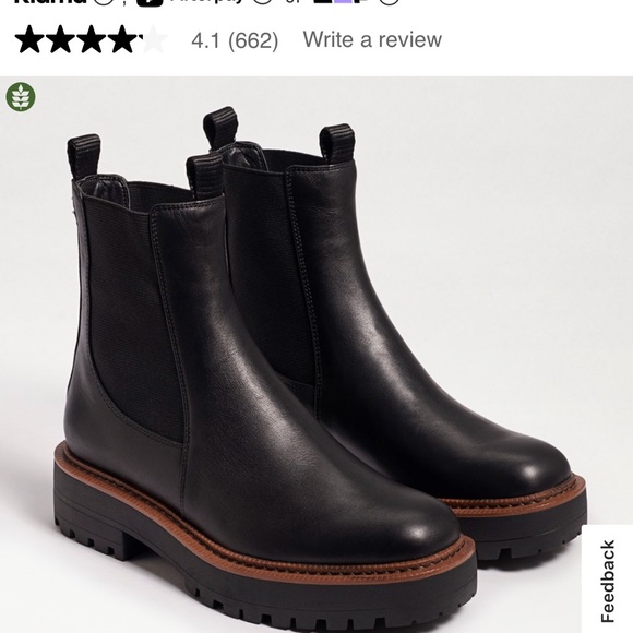 Sam Edelman Laguna Weatherproof Boot 7.5 - Picture 1 of 6